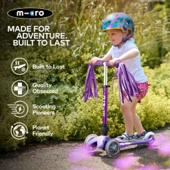 Kids Mini Micro Deluxe Foldable Scooter