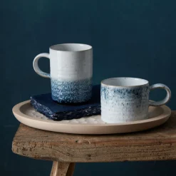 Online DENBY Kiln Blue Small Ridged Mug