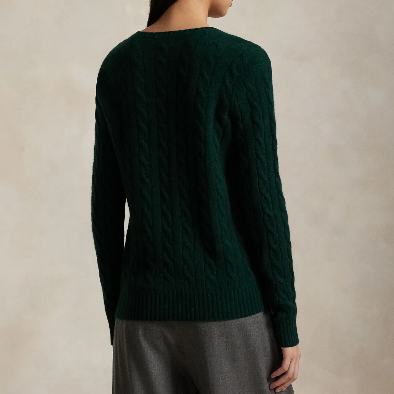 Online POLO RALPH LAUREN Kimberly Pony Player Logo Cable Knit Sweater