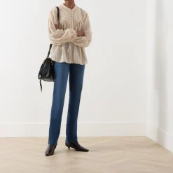 Kimmie B(air) Mid-Rise Straight Leg Jeans