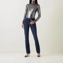 Kimmie Bair Mid-Rise Straight Leg Jeans