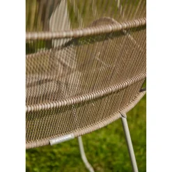 Kingsville Garden Dining Set Linen 195cm