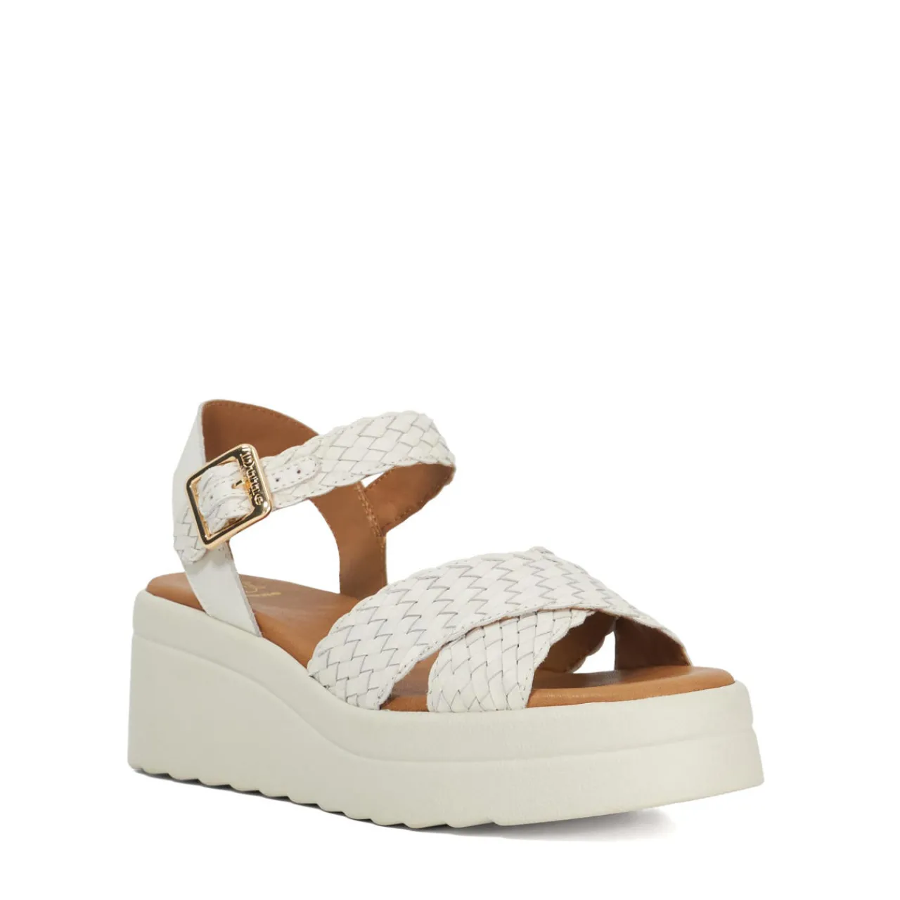 Fashion DUNE LONDON Kinleys Braided Leather Flatform Sandals