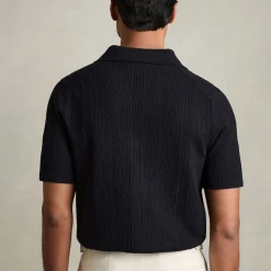 Fashion REISS Kipling Textured-Knit Shirt