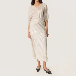 Online SOAKED IN LUXURY Kitty Jacquard Skirt