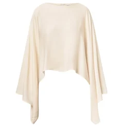 Klasia Satin Cape Blouse