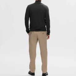 Knitted Half-Zip Sweater