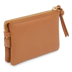 New WHISTLES Knotted Zip-Top Purse