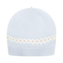 Online EMILE ET ROSE Kristian Knitted Bear Fairisle Bodysuit & Hat Two-Piece Set