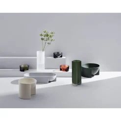 Kuru Ceramic Bowl 370x75mm light grey