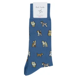 New PAUL SMITH Kyoto Dog Socks