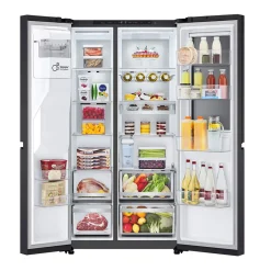 Sale LG 628L InstaView American Non Plumbed Black Steel