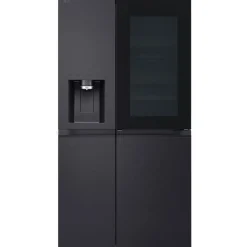 628L InstaView American Plumbed Black Steel