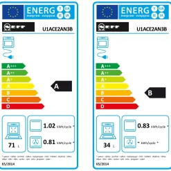 Outlet NEFF 71/34L N 50 Built-In Double Oven