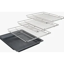 71/34L Series 4 Built-In Double Oven Silver