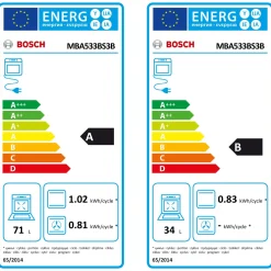 71/34L Series 4 Built-In Double Oven Silver