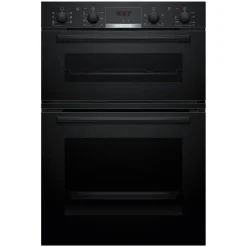 Sale BOSCH 71/34L Series 4 Built-In Double Oven Black