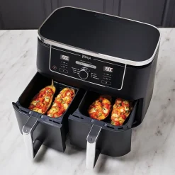 New NINJA 9.5L 2470W Foodi Max Dual AF400UK Zone Air Fryer