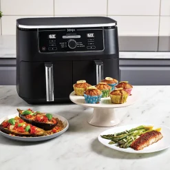 9.5L 2470W Foodi Max Dual AF400UK Zone Air Fryer