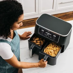 9.5L 2470W Foodi Max Dual AF400UK Zone Air Fryer