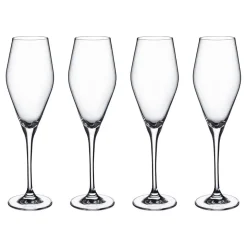 Best VILLEROY & BOCH La Divina Champagne Flute Four-Piece Set