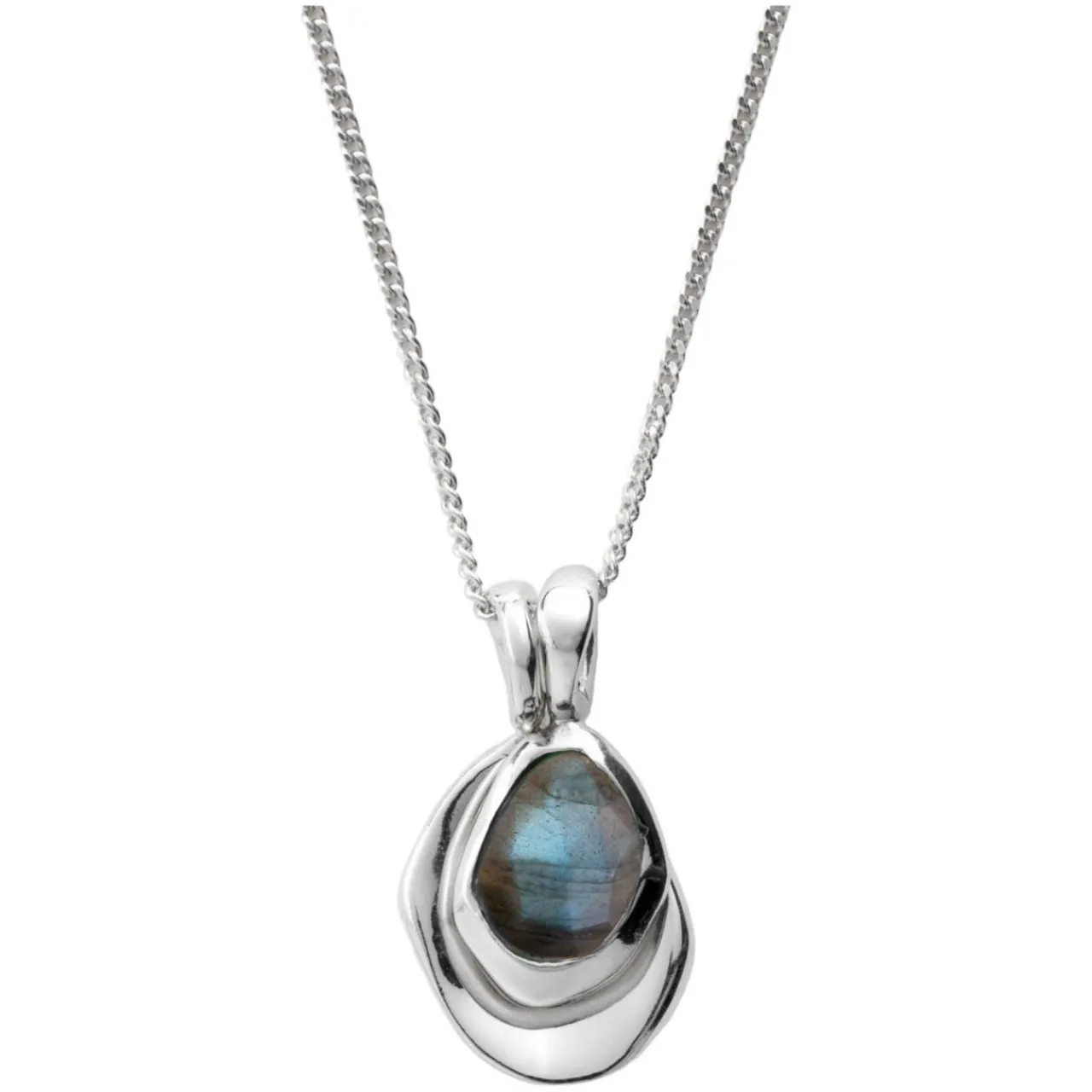 Online JUVI DESIGNS Labradorite Pebble Charms Necklace