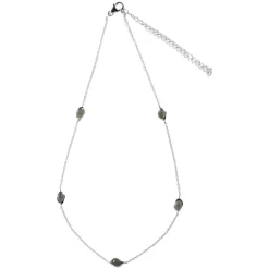 Labradorite Stepping Stone Necklace