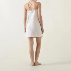 Lace Trim Slip Night Dress