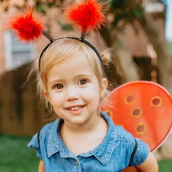 Lady Bug Two-Piece Wings & Headband Set