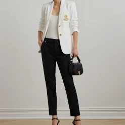 Fashion LAUREN Lakythia Stretch Straight Leg Trousers