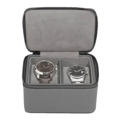 Large Zipped Travel Watch Box