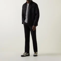 Larkee Mid-Rise Straight Leg Jeans