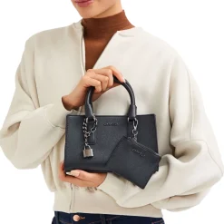 Latte East-West Tote Bag