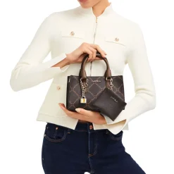 Latte East-West Tote Bag