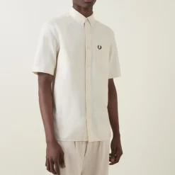 Clearance FRED PERRY Laurel Wreath Logo Oxford Shirt