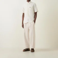 Clearance FRED PERRY Laurel Wreath Logo Oxford Shirt