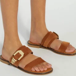 Outlet DUNE LONDON Lawe Double Strap Sandals