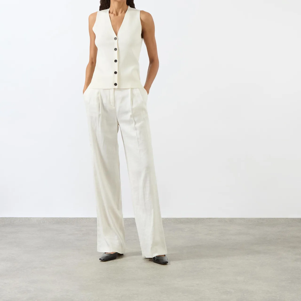 Fashion ANINE BING Lawrence Knitted Vest