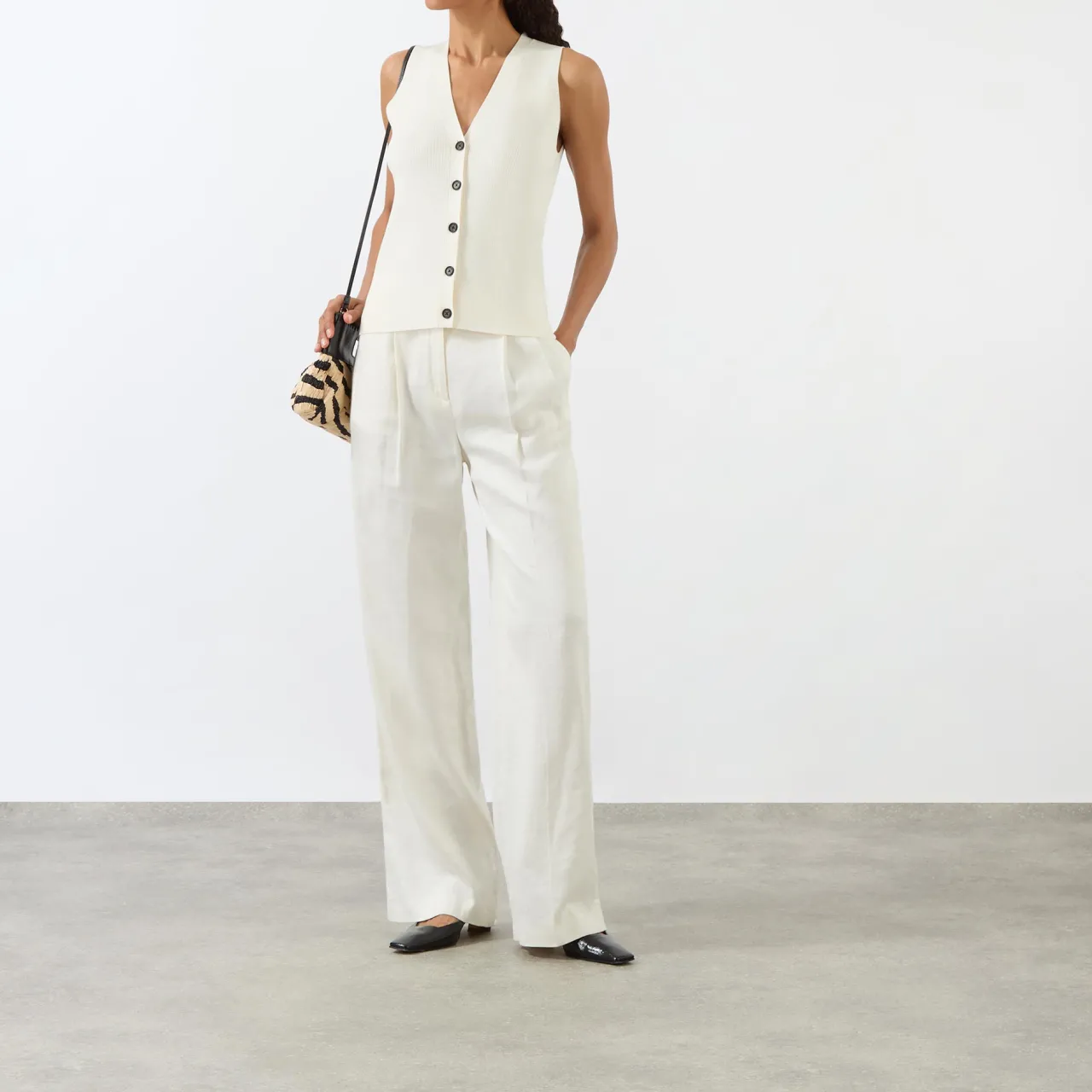 Fashion ANINE BING Lawrence Knitted Vest