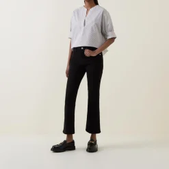 New FRAME Le Crop Mini Boot Mid-Rise Jeans