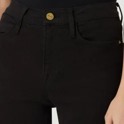 Le High Rise Slim Fit Straight Leg Jeans