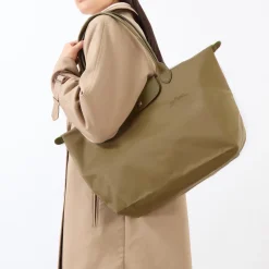 Le Pliage Green Large Tote Bag