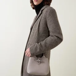 Hot LONGCHAMP Le Roseau Small Leather Crossbody Bag