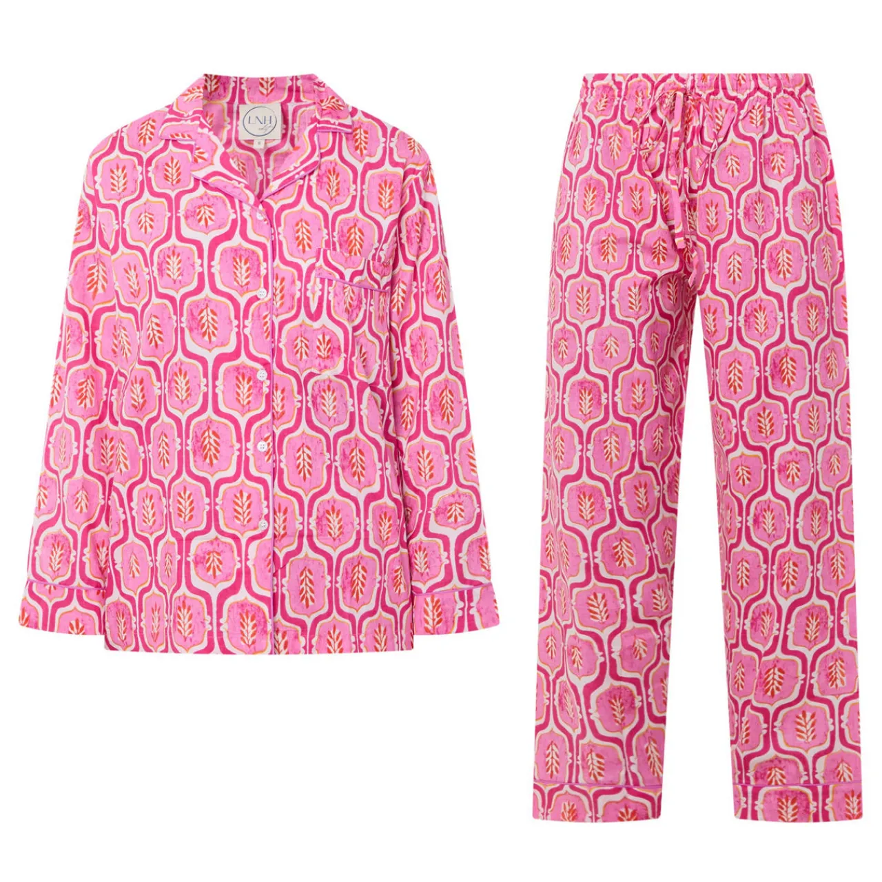 Sale LNH EDIT Leaf Pyjama Set