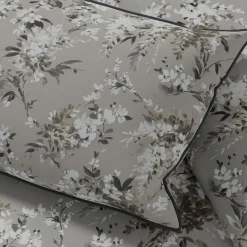 Leaf Trail Duvet Set Taupe