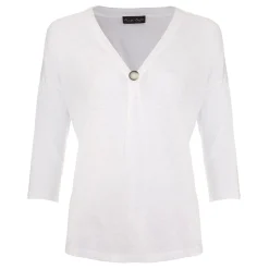 New PHASE EIGHT Leah Linen Top