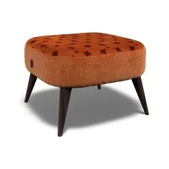 Discount CASEYS FURNITURE Leap Footstool Derry Orange