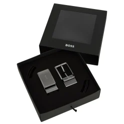 Leather Belt Gift Set