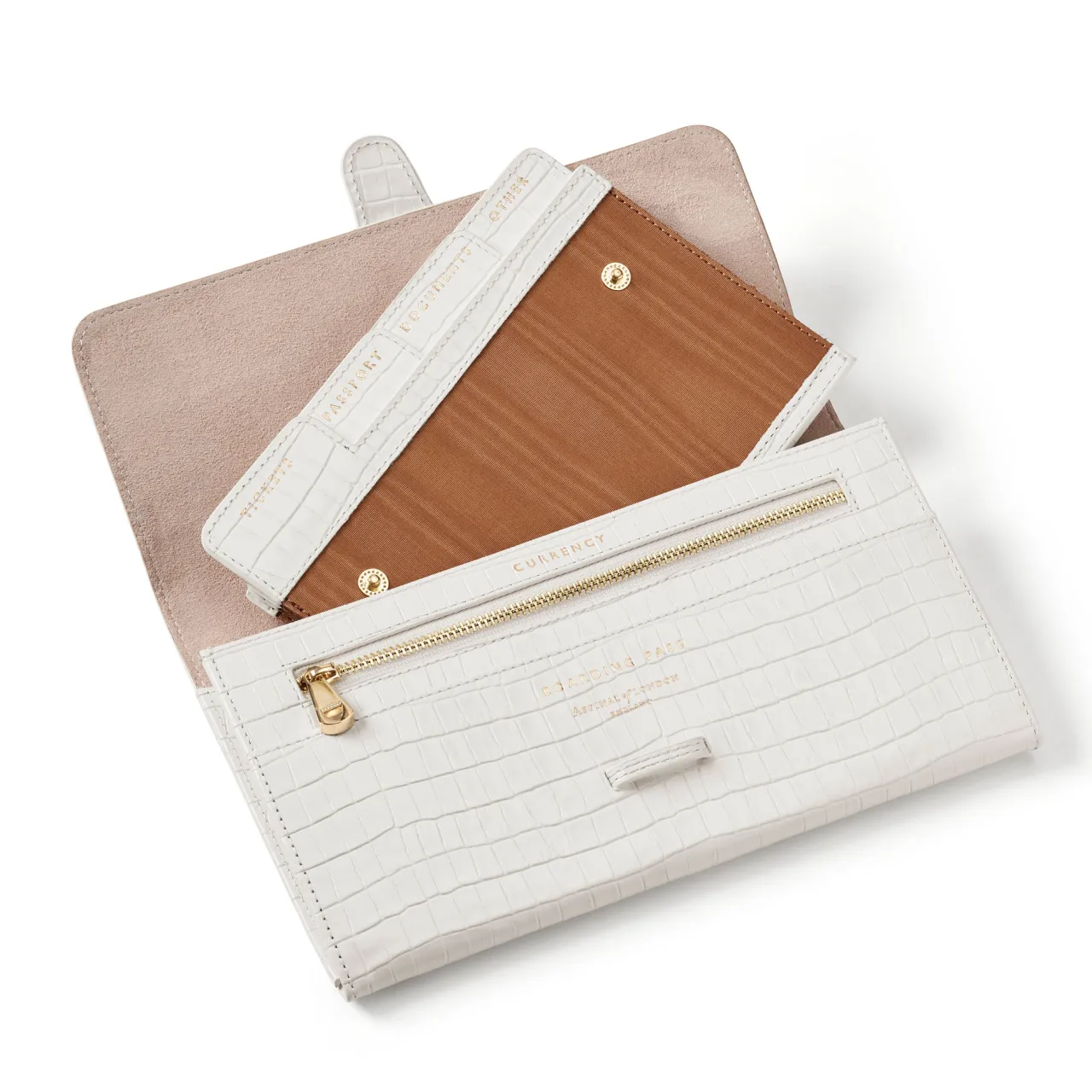 Hot ASPINAL OF LONDON Leather Classic Travel Wallet