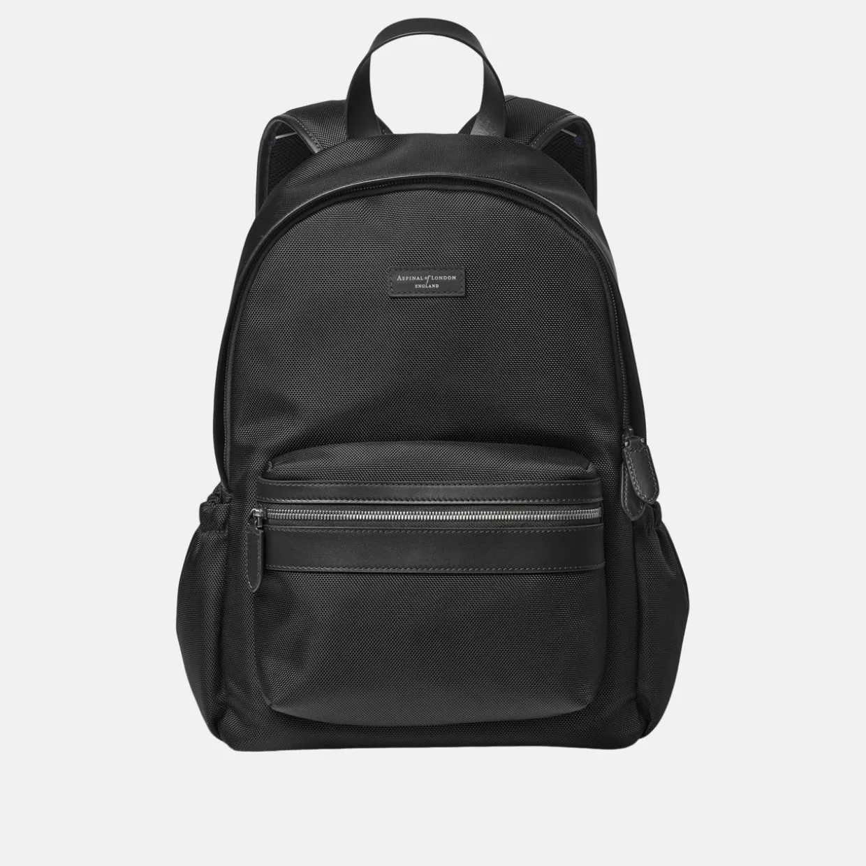 Leather-Trim Backpack